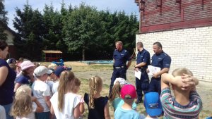 Spotkania profilaktyczne z udziałem policjantów Wydziału Ruchu Drogowego KPP w Kamieniu Pomorskim