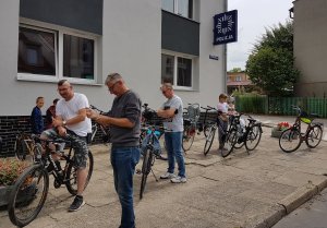 Znakowanie rowrów w KPP w Kamieniu Pomorskim
